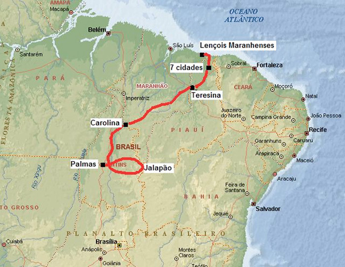 Brasil Central e Lençóis Maranhenses Gaia Expedições